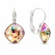 Auskari „Žilbinošais Mirdzums IV (Luminous Green)“ ar Swarovski® kristāliem