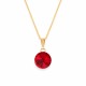 Kulons „Clarice II (Light Siam)“ ar Swarovski® kristāliem