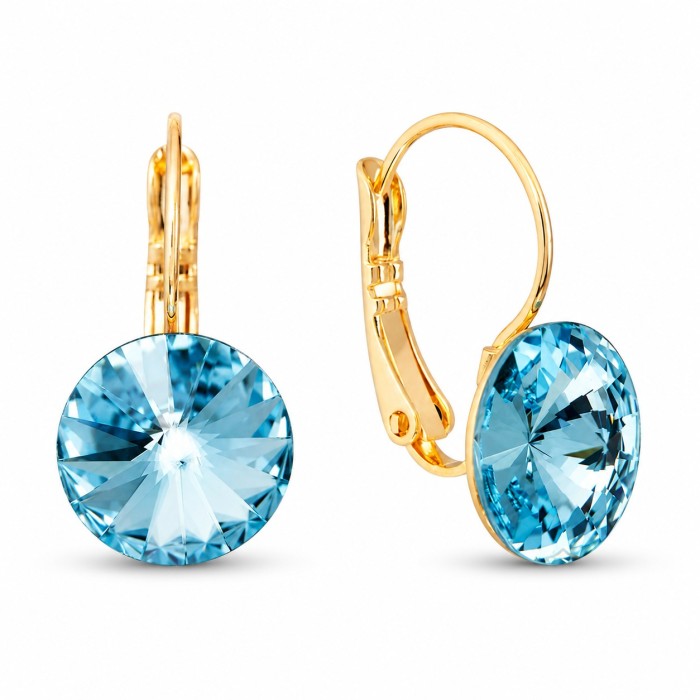 Komplekts sievietēm „Clarice II (Aquamarine Blue)“ ar Swarovski® kristāliem
