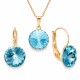 Komplekts sievietēm „Clarice II (Aquamarine Blue)“ ar Swarovski® kristāliem
