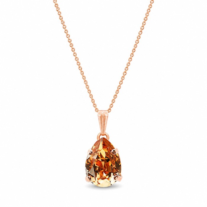 Komplekts sievietēm „Venus II (Golden Shadow)“ ar Swarovski® kristāliem