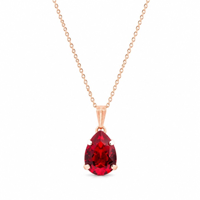 Komplekts sievietēm „Venus II (Siam)“ ar Swarovski® kristāliem