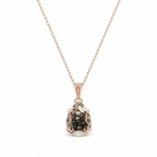 Кулон «Венус II (Gold Patina)» с кристаллами Swarovski®