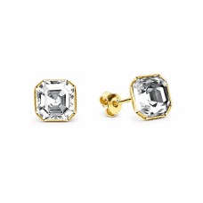 Sudraba auskari „Imperial II“ ar Swarovski® kristāliem