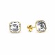 Sudraba auskari „Imperial II“ ar Swarovski® kristāliem