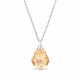 Sudraba kulons „Baroque V (Golden Shadow)“ ar Swarovski® kristāliem