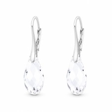 925 Sterling Silver Earrings “Enchanté” created with Crystals by Swarovski®