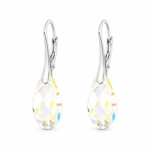 Sudraba auskari „Enchanté (Aurora Borealis)“
