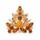 Broša „Kristāla Zars II“ ar Swarovski™ kristāliem