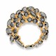 Broša DiamondSky „Kristāla Zars“ ar Swarovski™ kristāliem