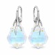 Sudraba auskari „Baroka VI (Blue Aurora Borealis)“ ar Swarovski® kristāliem