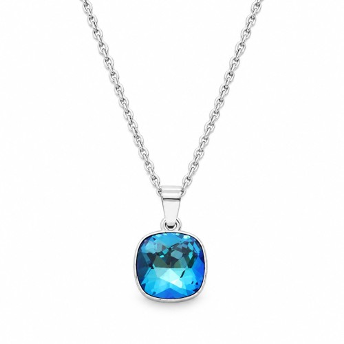 Sudraba kulons „Glare (Bermuda Blue)“