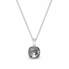 Серебряный кулон 925 пробы «Ослепительный Блеск (Silver Night)» с кристаллами Swarovski®