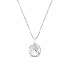 Серебряный кулон 925 пробы «Ослепительный Блеск» с кристаллами Swarovski®