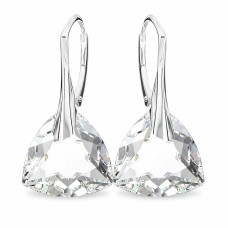 925 Sterling Silver Earrings “Evening Shine” created with Crystals by Swarovski®