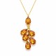 Komplekts sievietēm „Amber II (Light Amber)“ ar Preciosa® kristāliem