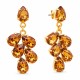 Komplekts sievietēm „Amber II (Light Amber)“ ar Preciosa® kristāliem