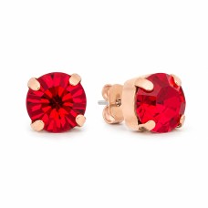 Auskari „Krāšņums VI (Light Siam)“ ar Swarovski™ kristāliem