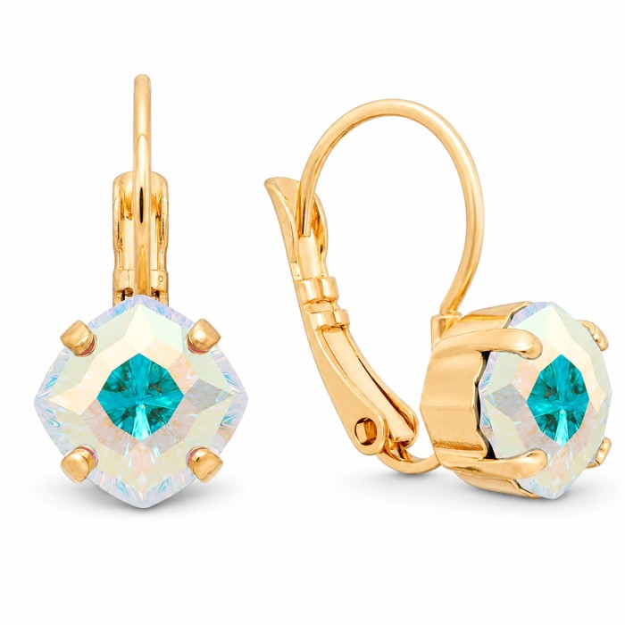 Komplekts sievietēm „Maģiskais Kvadrāts (Aurora Borealis)“ ar Swarovski® kristāliem
