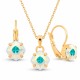 Komplekts sievietēm „Maģiskais Kvadrāts (Aurora Borealis)“ ar Swarovski® kristāliem