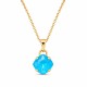 Komplekts sievietēm „Maģiskais Kvadrāts (Electric Blue Ignite)“ ar Swarovski® kristāliem