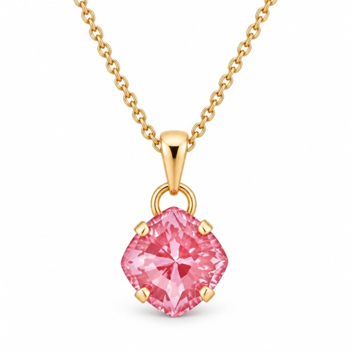 Komplekts sievietēm „Maģiskais Kvadrāts (Maroon Ignite)“ ar Swarovski® kristāliem