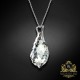 Sudraba kulons "Baroka V (Comet Argent Light)" ar Swarovski™ kristāliem