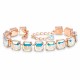 Aproce „Imperial (Aurora Borealis)“ ar Swarovski® kristāliem