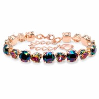Aproce „Romantiskais Maigums II (Volcano / Rainbow Dark)“ ar Swarovski® kristāliem
