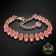 Aproce "Ornella II (Orange Glow DeLite)" ar Swarovski™ kristāliem