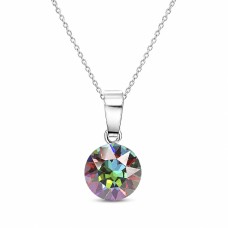 Серебряный кулон 925 пробы «Классика (Vitrail Medium)» с кристаллами Swarovski®