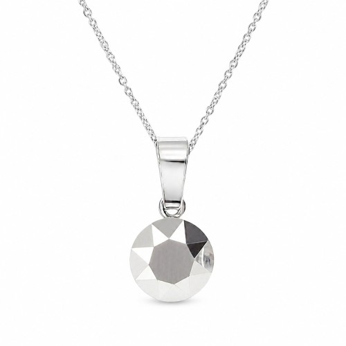 Серебряный кулон 925 пробы «Классика (Light Chrome)»