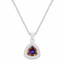 Серебряный кулон 925 пробы «Магия Стихий (Volcano)» с кристаллами Swarovski®