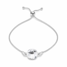 Sidabrinė apyrankė moterims DiamondSky „Glare“