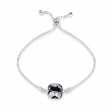 925 Sterling Silver Bracelet “Glare” dazzling with Crystals by Swarovski®