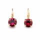 Auskari „Krāšņums (Ruby)“ ar Swarovski® kristāliem
