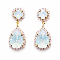 Auskari „Debesu Piliens II“ ar Swarovski® kristāliem
