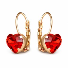 Auskari „Jaunā Sirds“ ar Swarovski™ kristāliem