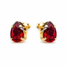 Earrings “Venus II (Siam)” created with Crystals by Swarovski®
