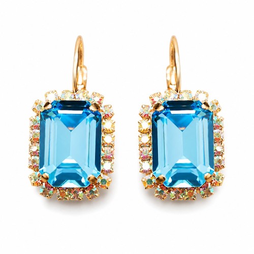 Auskari „Lourdes II (Aquamarine Blue)“