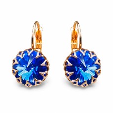 Auskari „Vintage III (Sapphire)“ ar Swarovski® kristāliem