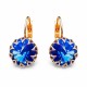 Auskari „Vintage III (Sapphire)“ ar Swarovski® kristāliem