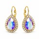 Auskari „Debesu Piliens (Aurora Borealis)“ ar Swarovski® kristāliem