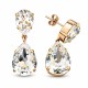 Auskari „Kristāla Piliens III“ ar Swarovski® kristāliem