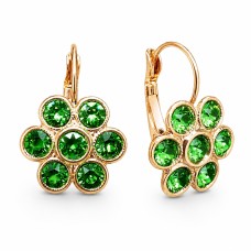 Auskari „Pavasara Elpa“ ar Swarovski™ kristāliem
