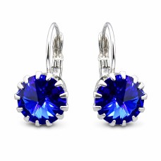 Auskari „Vintage VI (Majestic Blue)“ ar Swarovski® kristāliem