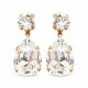 Auskari „Kristāla Piliens IV“ ar Swarovski® kristāliem