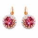 Auskari „Clarice IX (Light Rose)“ ar Swarovski® kristāliem