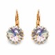 Auskari „Vintāža VI (White Patina)” ar Swarovski® kristāliem