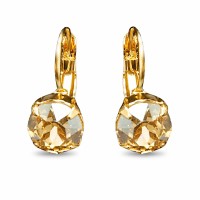Auskari „Krāšņums (Golden Shadow)“ ar Swarovski® kristāliem